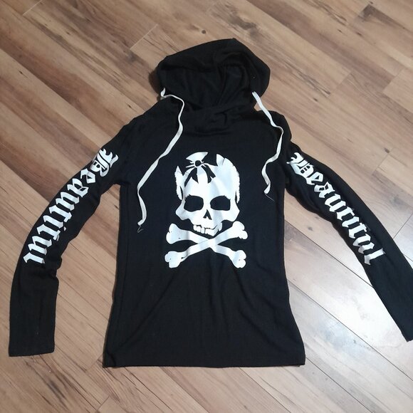 Women's skull hoodie - Picture 1 of 3